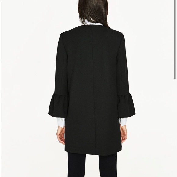 💜 Zara black coat - Picture 4 of 4